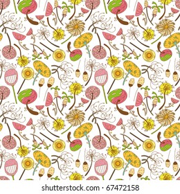 seamless flower  pattern