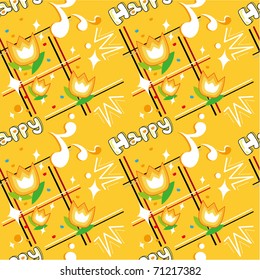 seamless flower pattern