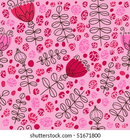 seamless flower pattern 6