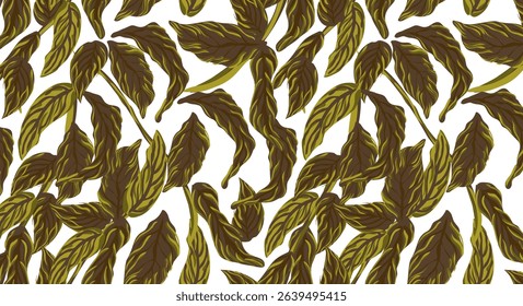 Seamless flower pattern. Abstract pattern. Textile print pattern.