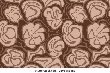 Patrón de flores sin fisuras. Patrón Abstractas. Patrón de impresión textil