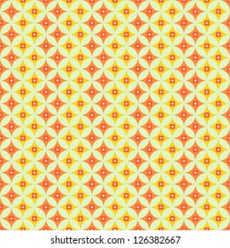 Seamless  flower pattern background