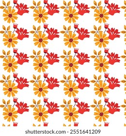 seamless flower pattern, seamless, pattern, flower background, seamless background
