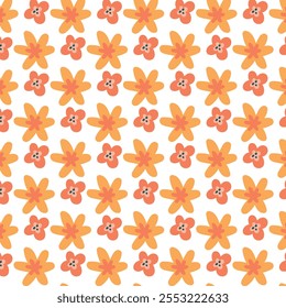 seamless flower pattern, pattern, background, flower, flower background