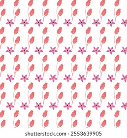 seamless flower pattern, pattern, background, flower, flower background