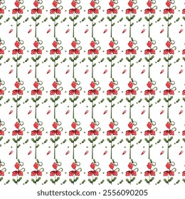 seamless flower pattern, pattern, background, flower, flower background