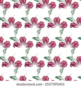 seamless flower pattern, pattern, background, flower, flower background