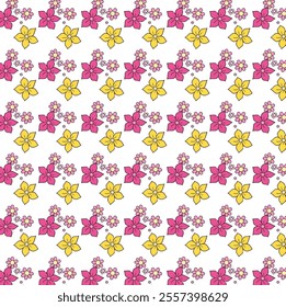 seamless flower pattern, pattern, background, flower, flower background