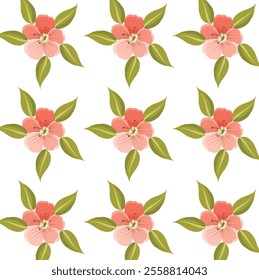 seamless flower pattern, pattern, background, flower, flower background