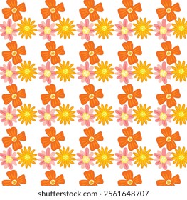 seamless flower pattern, pattern, background, flower, flower background