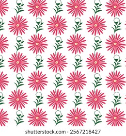 seamless flower pattern, pattern, background, flower, flower background