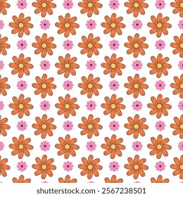 seamless flower pattern, pattern, background, flower, flower background