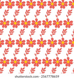 seamless flower pattern, pattern, background, flower, flower background