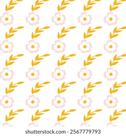 seamless flower pattern, pattern, background, flower, flower background