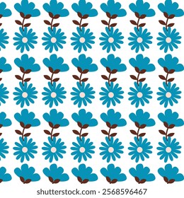 seamless flower pattern, pattern, background, flower, flower background