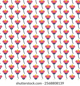 seamless flower pattern, pattern, background, flower, flower background
