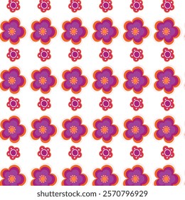 seamless flower pattern, pattern, background, flower, flower background