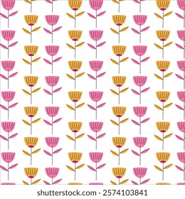 seamless flower pattern, pattern, background, flower, flower background