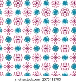 seamless flower pattern, pattern, background, flower, flower background
