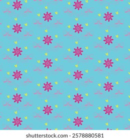 seamless flower pattern, pattern, background, flower, flower background