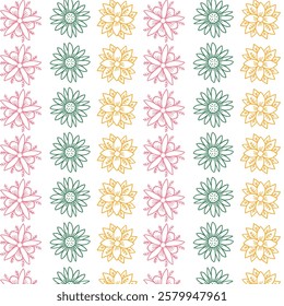 seamless flower pattern, pattern, background, flower, flower background