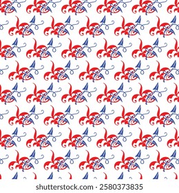 seamless flower pattern with background