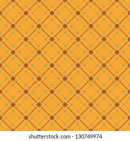 Seamless flower pattern background. EPS 8 vector file included