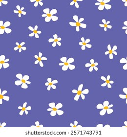 Seamless flower pattern background floral