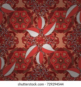 Seamless flower pattern can be used for wallpaper, website background, wrapping paper, invitation, flyer, banner or website. Hand drawn Vector illustration.