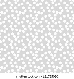 Seamless flower pattern, cute floral background, vector illustration.