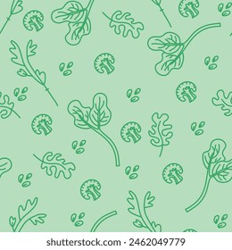 Seamless flower pattern design vector. Floral print for fabric.