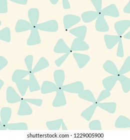 Seamless flower pattern. Fashionable template for design. Vector EPS10.