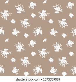 seamless flower pattern, floral print.