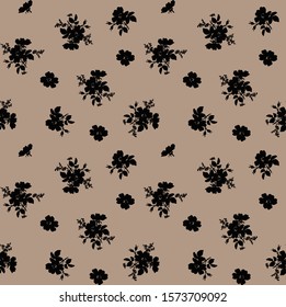 seamless flower pattern, floral print.