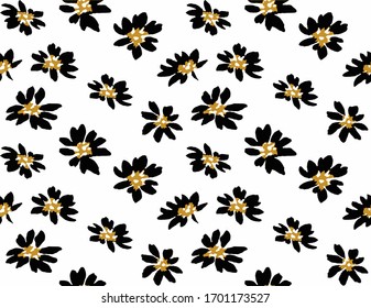 seamless flower pattern, floral print.