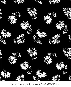 seamless flower pattern, floral print.