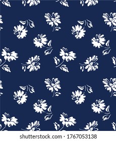 seamless flower pattern, floral print.