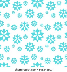 Seamless flower pattern. Seamless pattern with flowers.