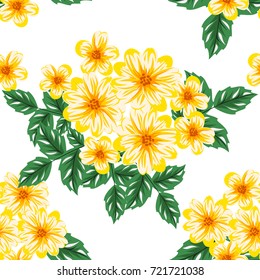 seamless flower pattern for greeting card