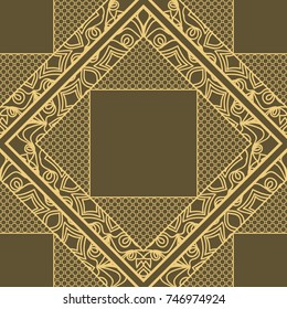 seamless flower pattern with lace. abstract vector illustration. for design invitation, background, wallpaper