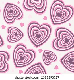 seamless flower pattern on background, and love pattern