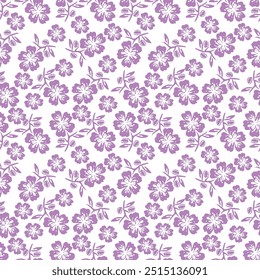 seamless flower pattern on background