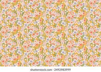 seamless flower pattern , for textile and all digital prints, 