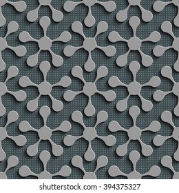 Seamless Flower Pattern. Vector Background