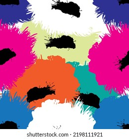 Seamless flower pattern vector design for fashion, fabric, wallpaper and all prints in illustration. 