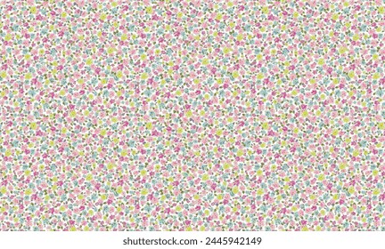 Patrones de flores sin costura con flores establecidas. Abstractas verano o primavera textil estampado ornamento diseño. Flores, hojas de fondo decorativo estilo plano colección de Ilustración vectorial. listo para imprimir