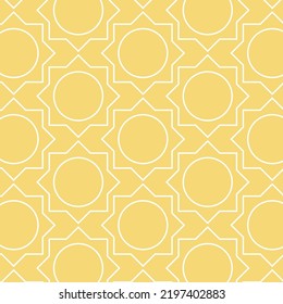 Seamless flower patterns give beauty through the lines. Vector