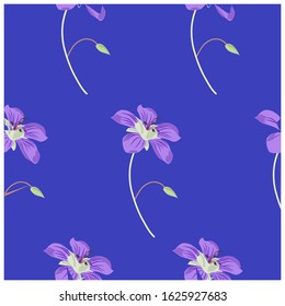 seamless flower patterns for wallpapers, bed linen, shirts and skirts. #6