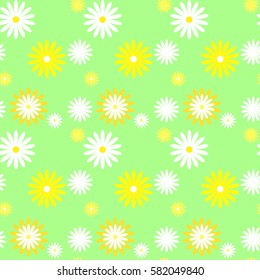 Seamless flower pattern.Vector background