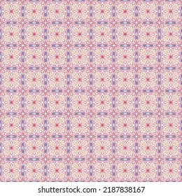 seamless flower red line pattern background, ikat and fabric pattern.
element decorative graphic illustration art